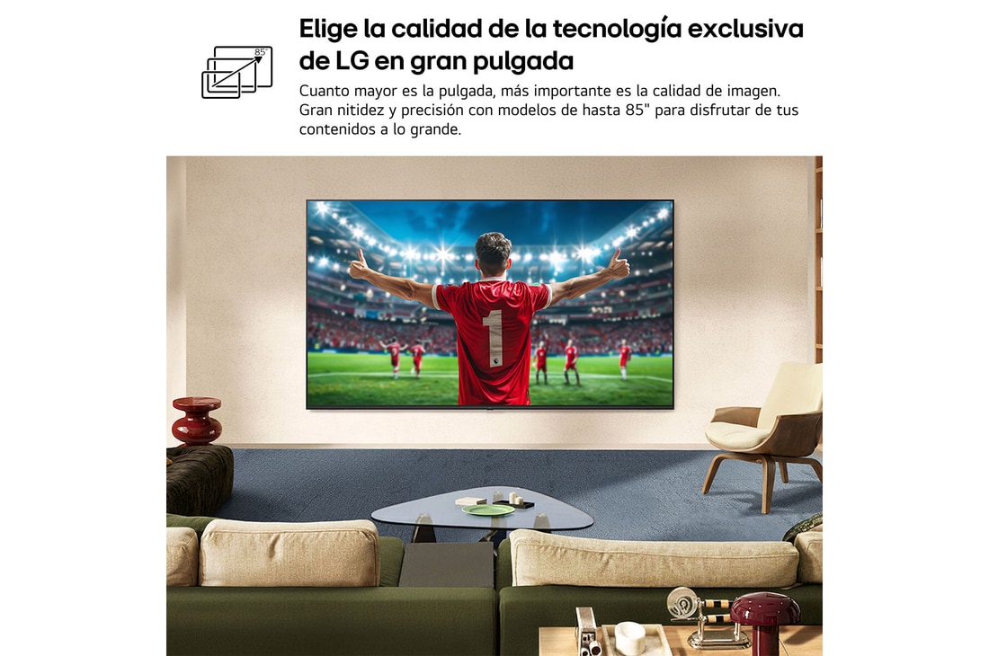 Detalle 2 de LG NANO 4K UHD AI NU80 75'' (75NU8E0B3LA.80E) 2026 — Ficha y análisis de compra