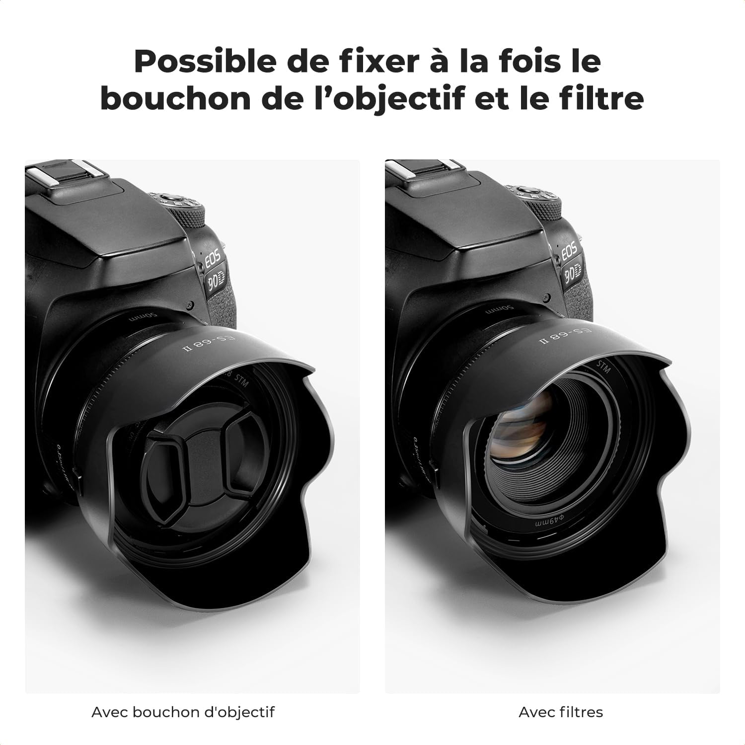 Detalle 2 de K&F CONCEPT ES68 II Pare-Soleil