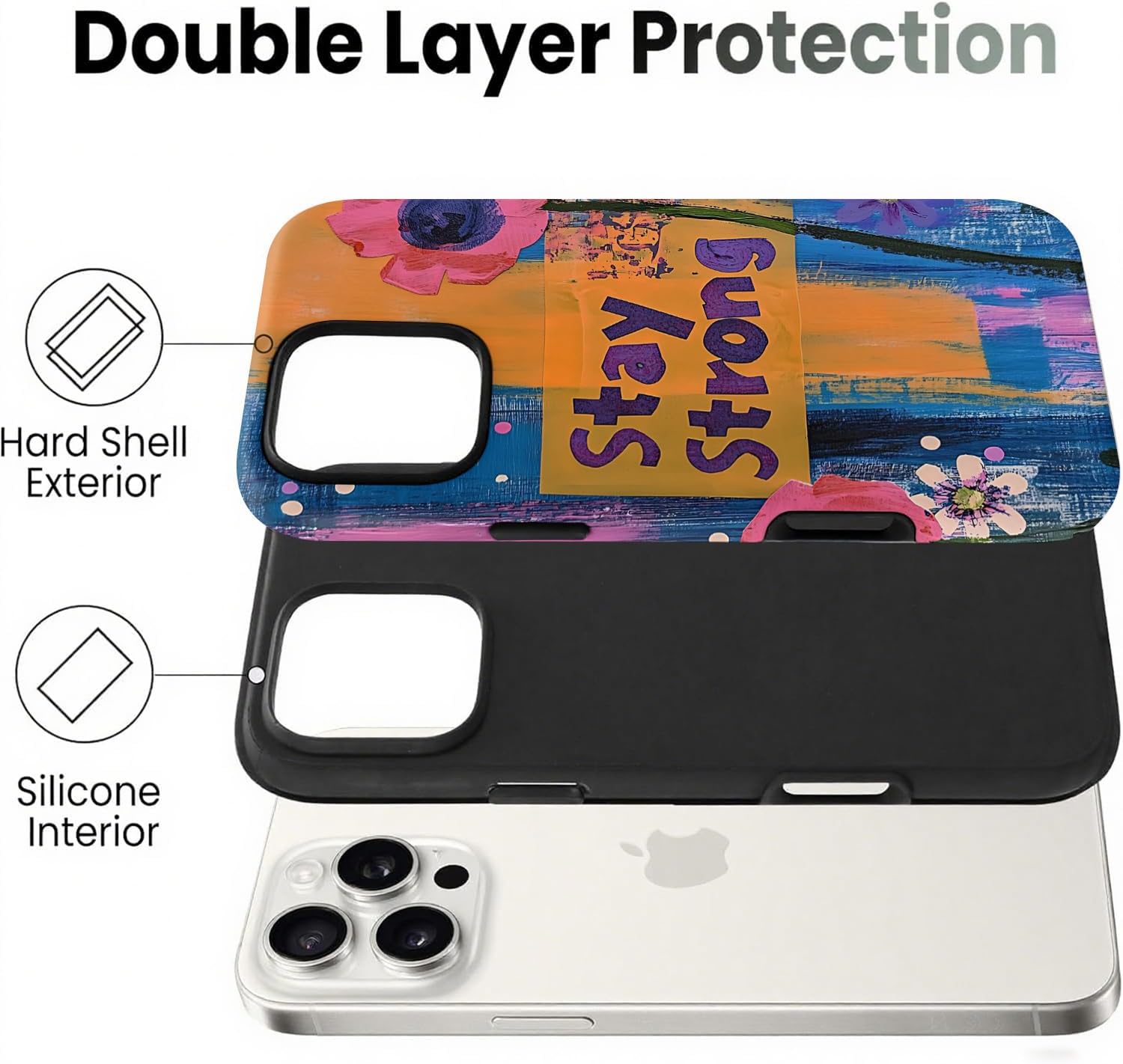Detalle de Floral iPhone 16 Pro Max Case