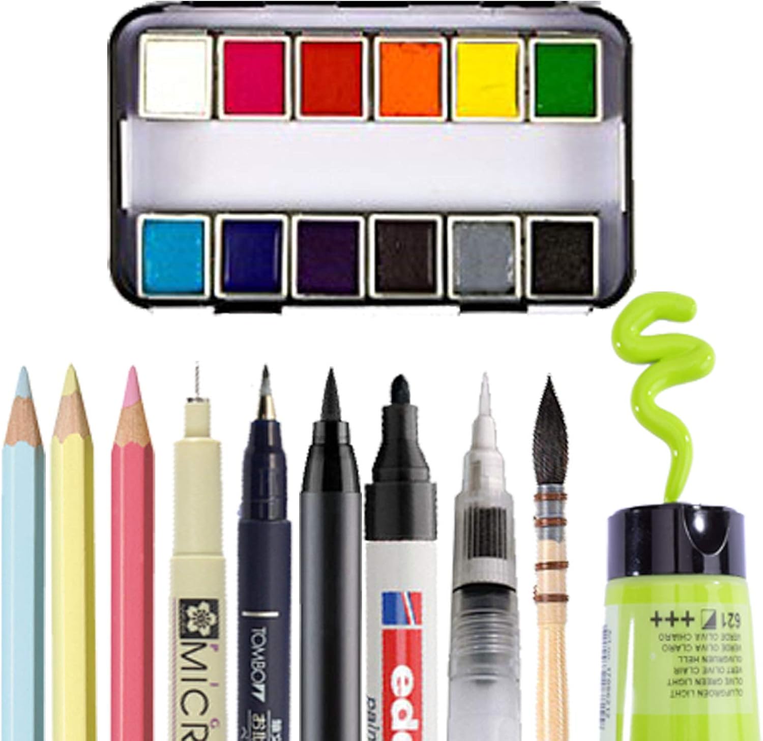 Detalle 2 de Vaessen Creative Papier Aquarelle Florence A6, Ivoire — 100 feuilles, 300 g/m², surface rugueuse