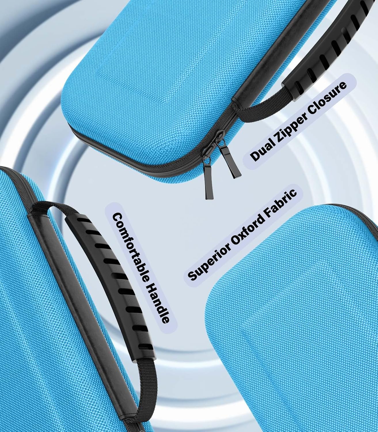 Detalle 2 de MoKo Switch 2 Tasche mit 10 Spielen, blau
