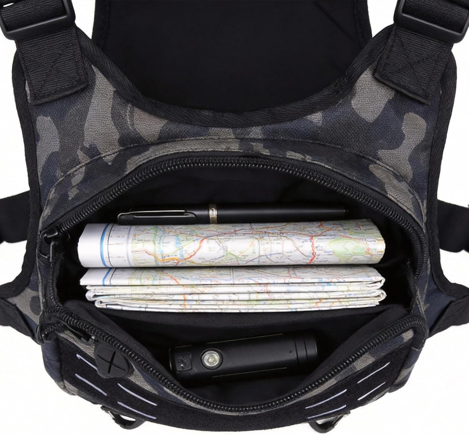Thumbnail 3 de Icetop Running Bag, Chest Rig: Multi-Functional Waterproof Chest Pack for Running, Hiking and Cycling