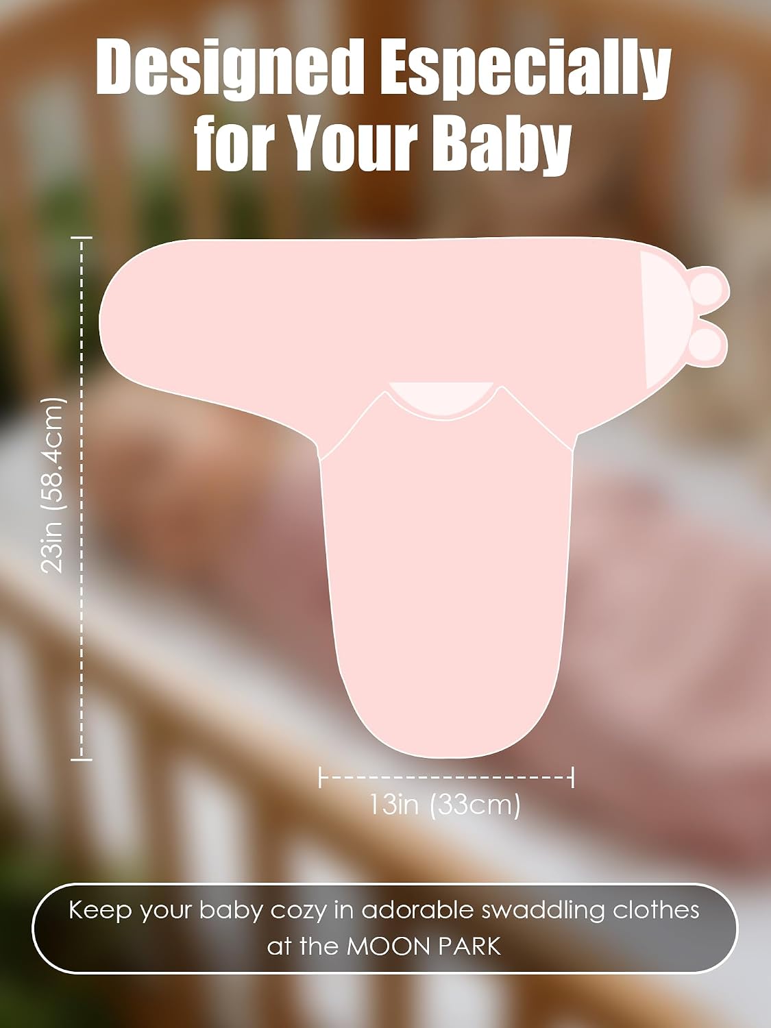 Detalle de Newborn Swaddle Blanket 3-Pack