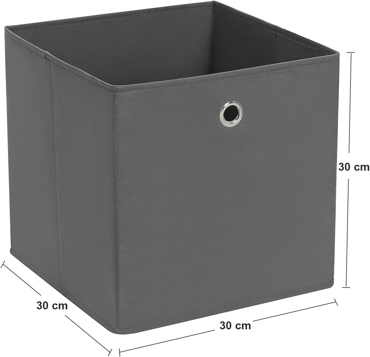Thumbnail 4 de SONGMICS RFB02G-3 fabric storage boxes 30 cm