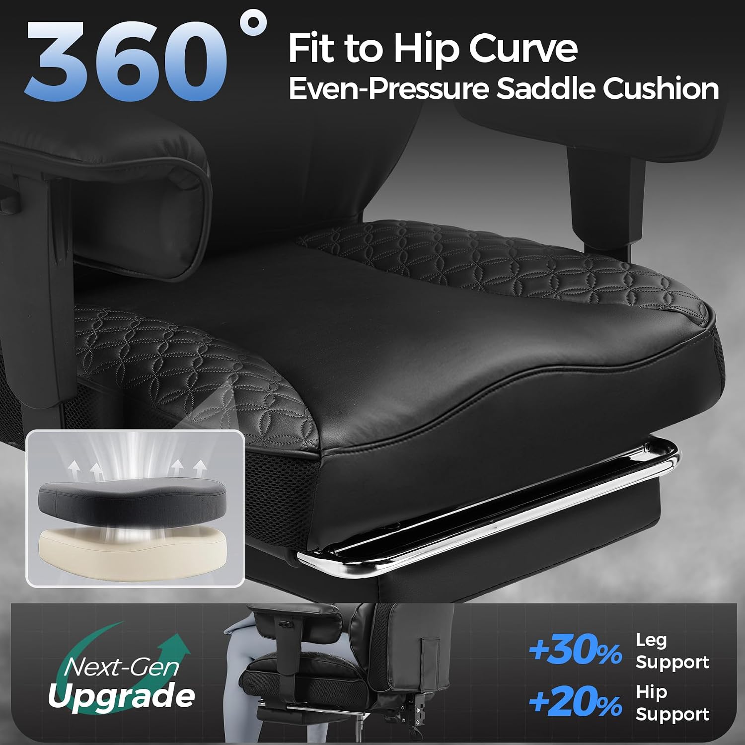 Thumbnail 3 de GTPLAYER Gaming Chair 400 lb Capacity