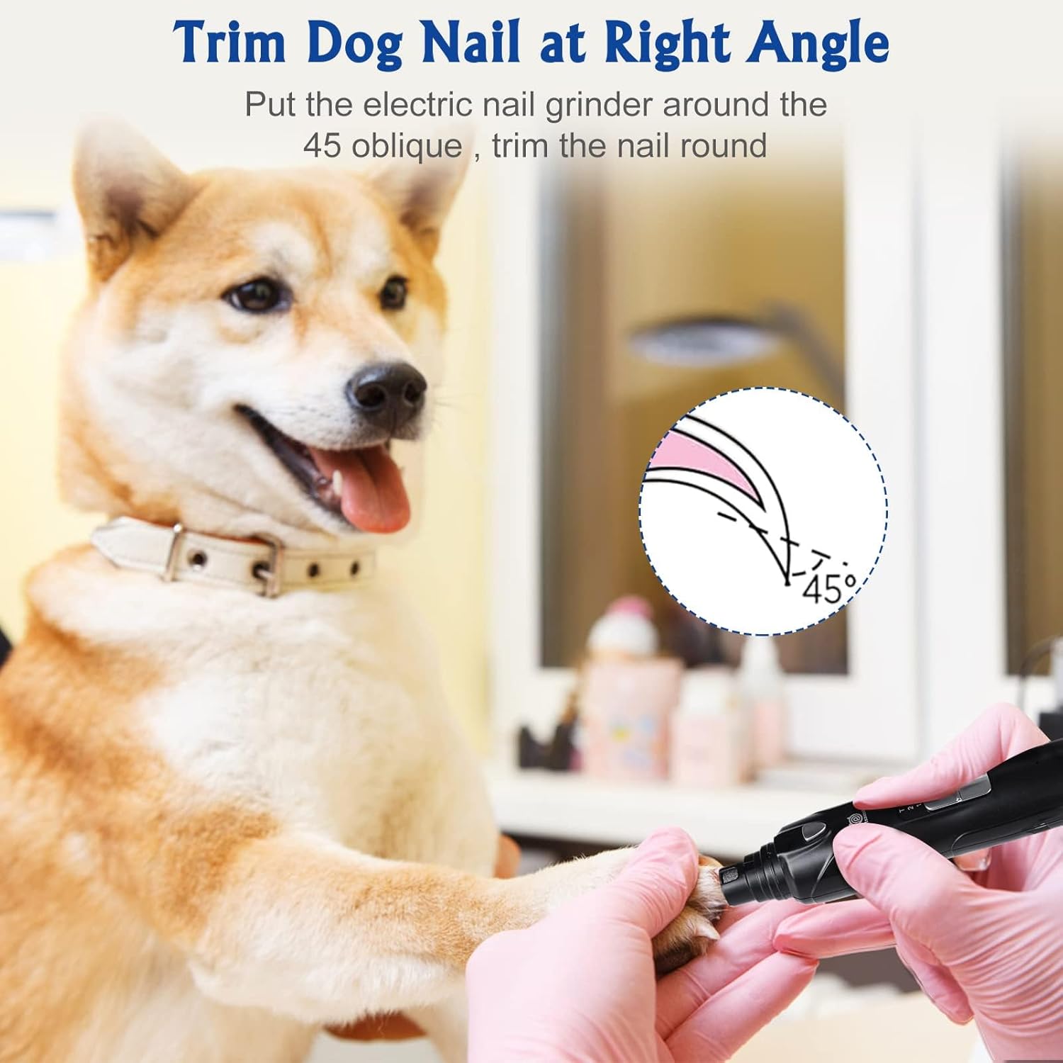 Thumbnail 6 de Petsaunter Dog Nail Grinder 2-Speed with LED