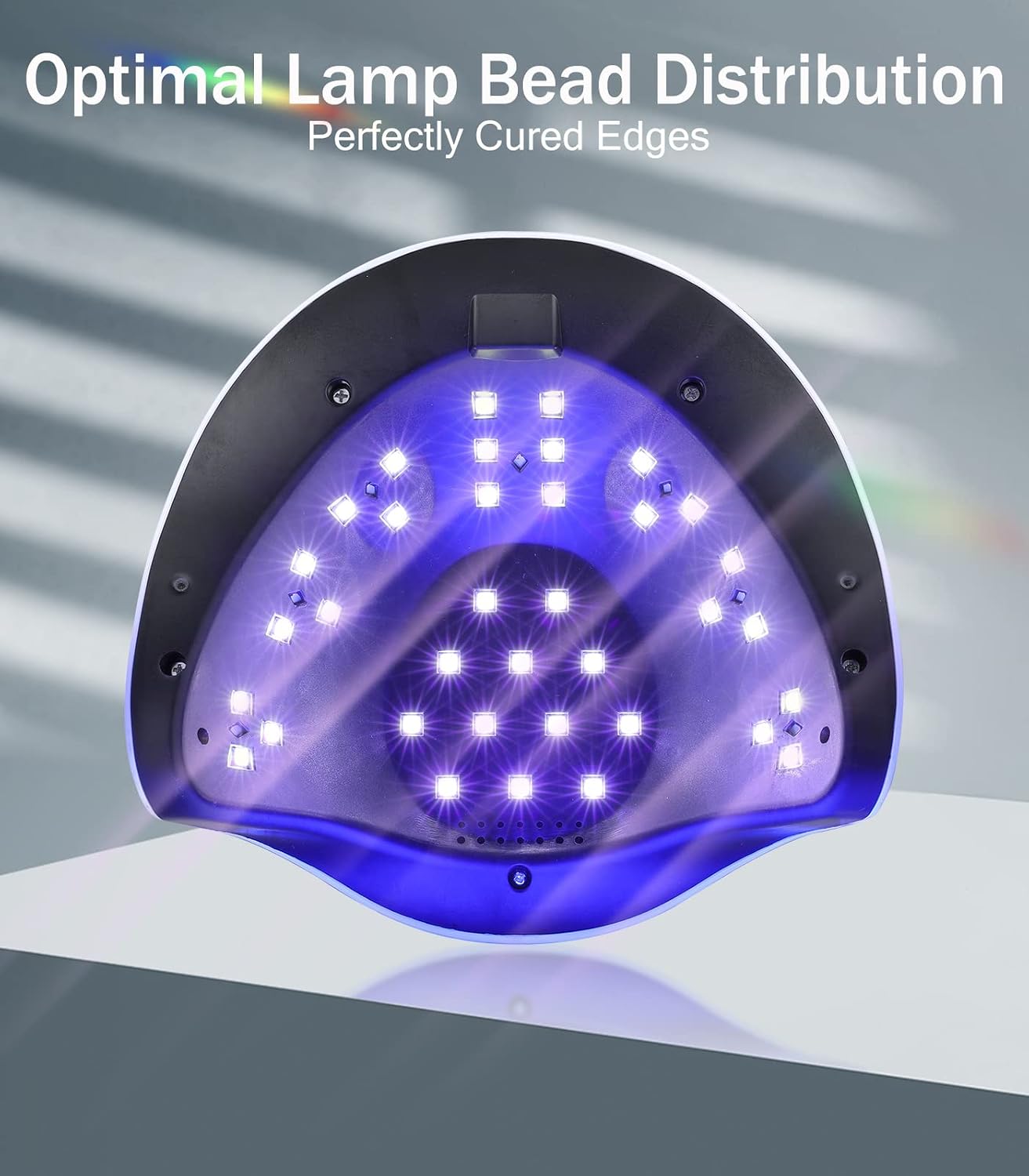 Detalle de Easkep 120W UV LED Nail Lamp with 36 LEDs, Touch LCD and 4 Timers