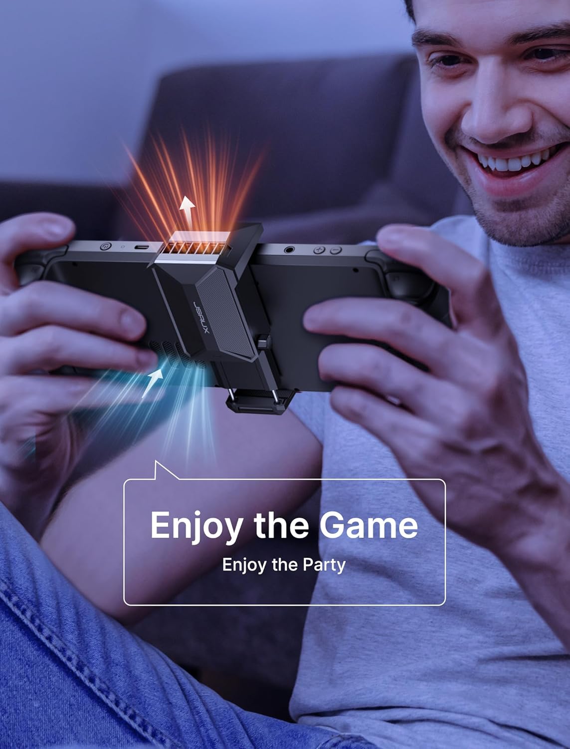 Thumbnail 5 de JSAUX Kühlventilator für Steam Deck