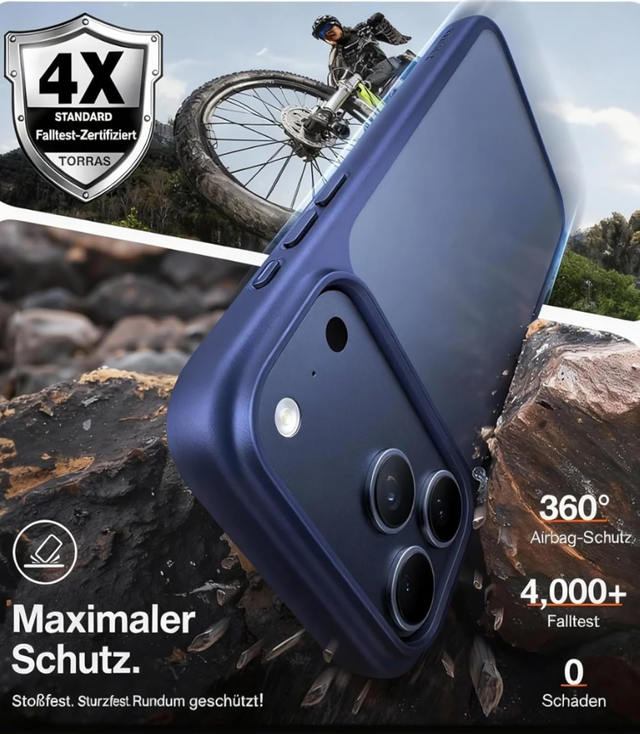 Detalle 2 de TORRAS Guardian iPhone 17 Pro 3,66 m