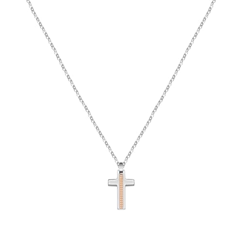 Detalle de Morellato Collana Uomo Motown SALS44 – Acciaio con PVD Oro Rosa