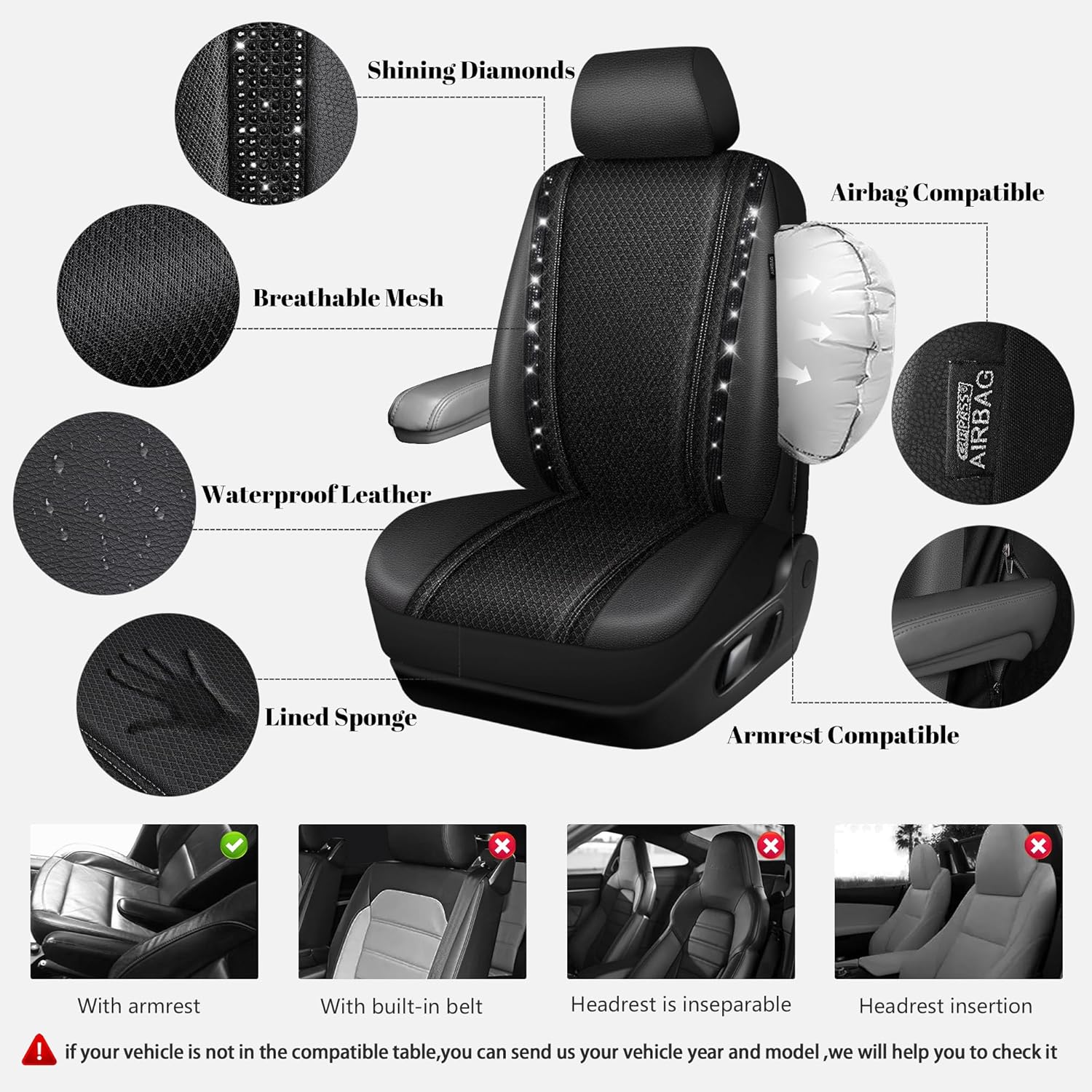 Thumbnail 2 de CAR PASS CAR SEAT COVER 3D Memory Foam
