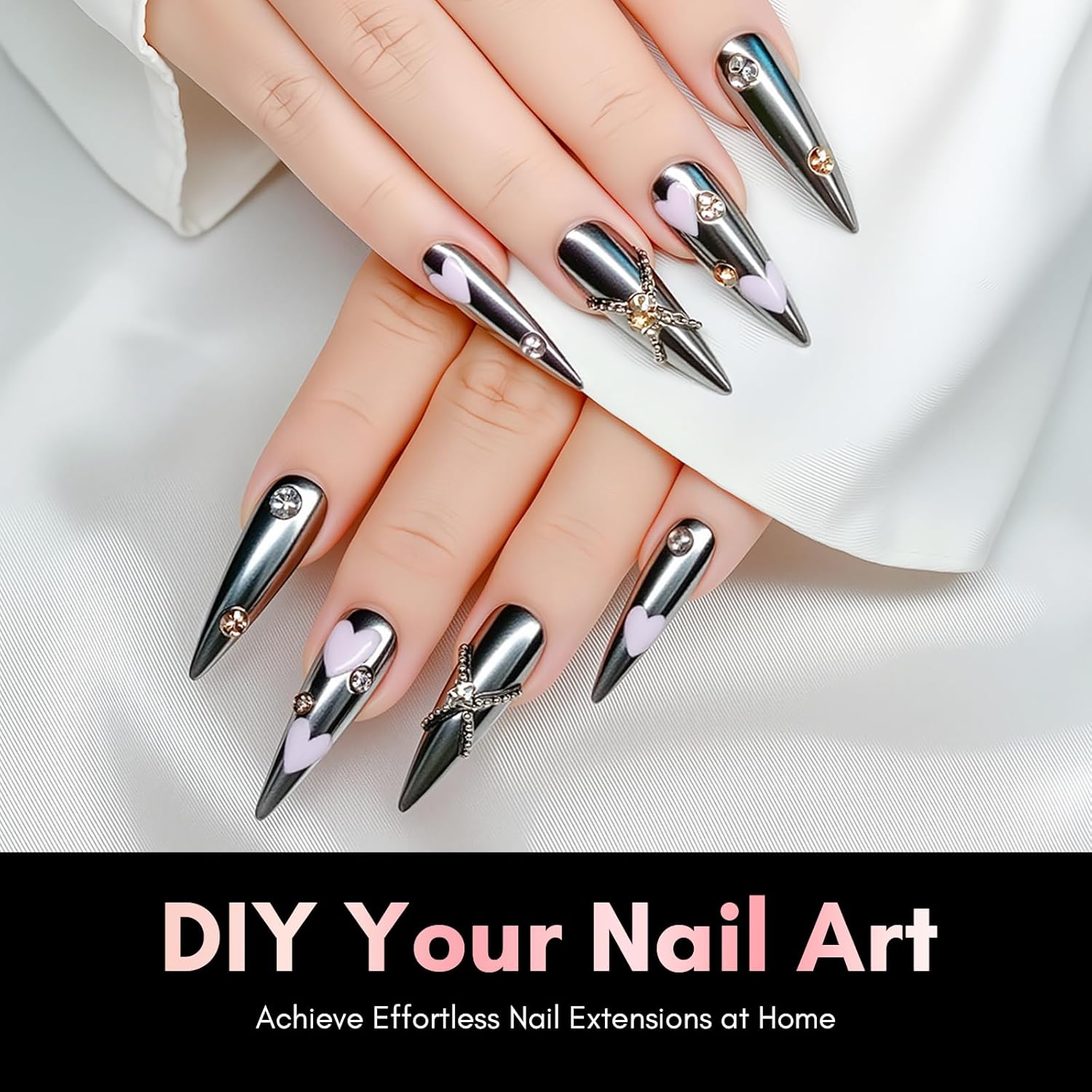 Thumbnail 6 de Makartt Nail Tips für Gelnägel – 500 Stück Long Stiletto, Full Cover, 10 Größen, Transparent & Bruchsicher