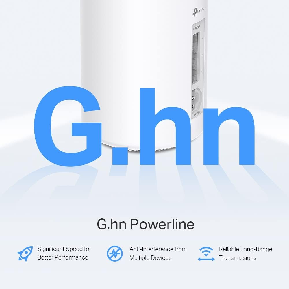 Thumbnail 4 de TP-Link Deco PX50 (3-pack): AX3000 Mesh Wi‑Fi 6 with G.hn Powerline for whole‑home coverage
