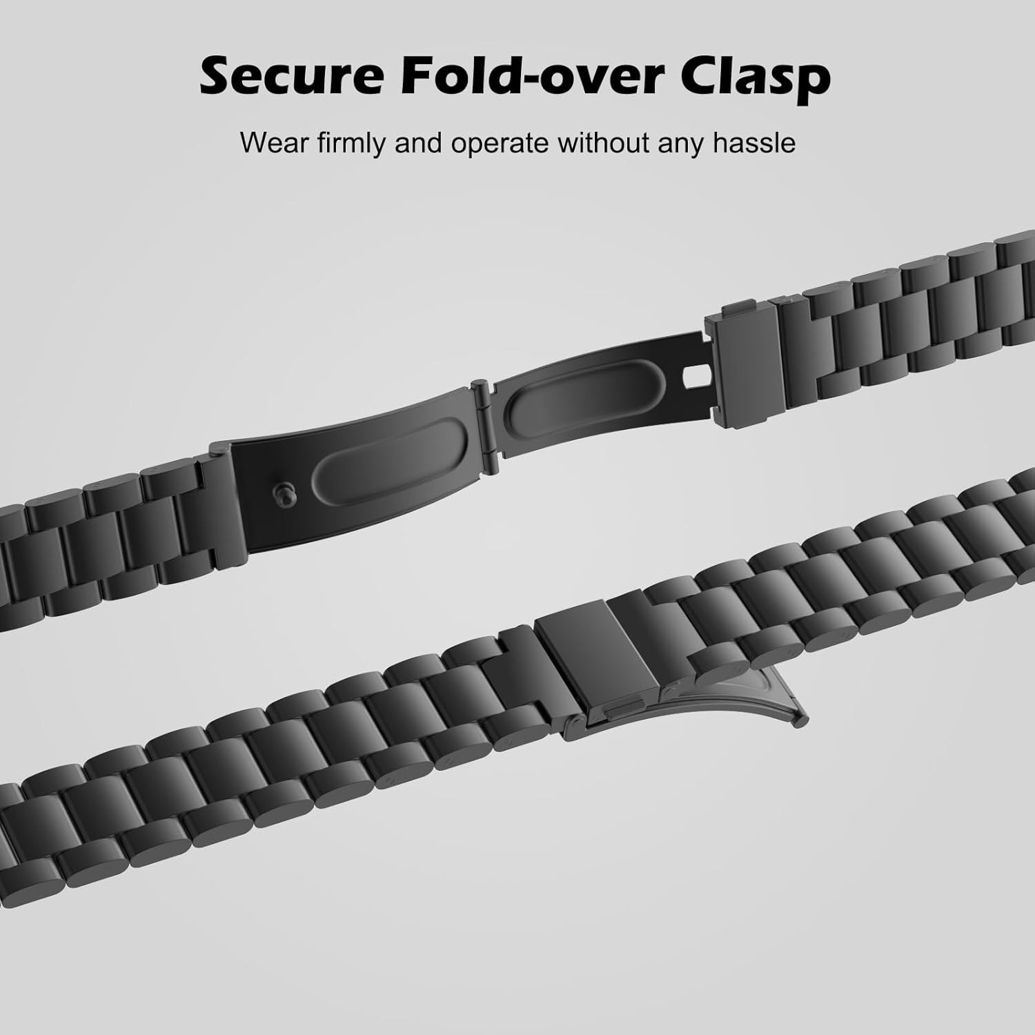Thumbnail 3 de MoKo Thin Band Stainless Steel 49mm Apple Watch strap