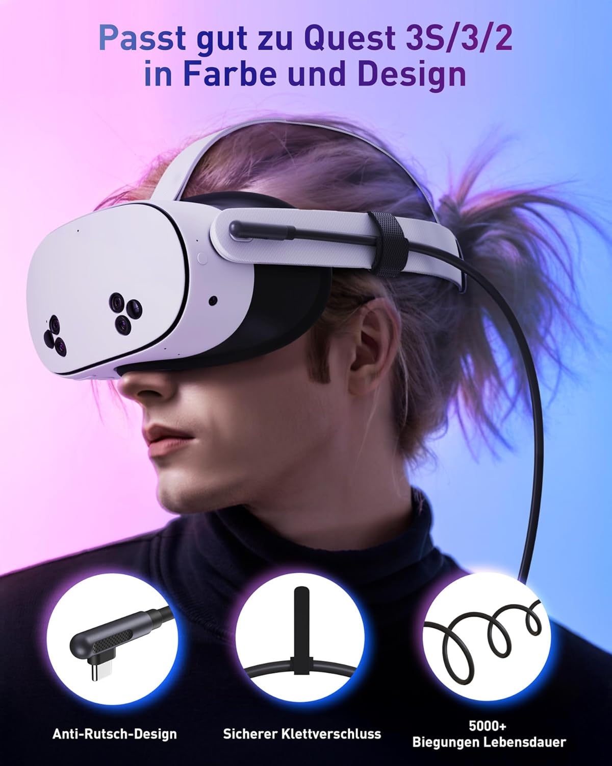 Thumbnail 5 de Maxonar Link Kabel 5 m für VR
