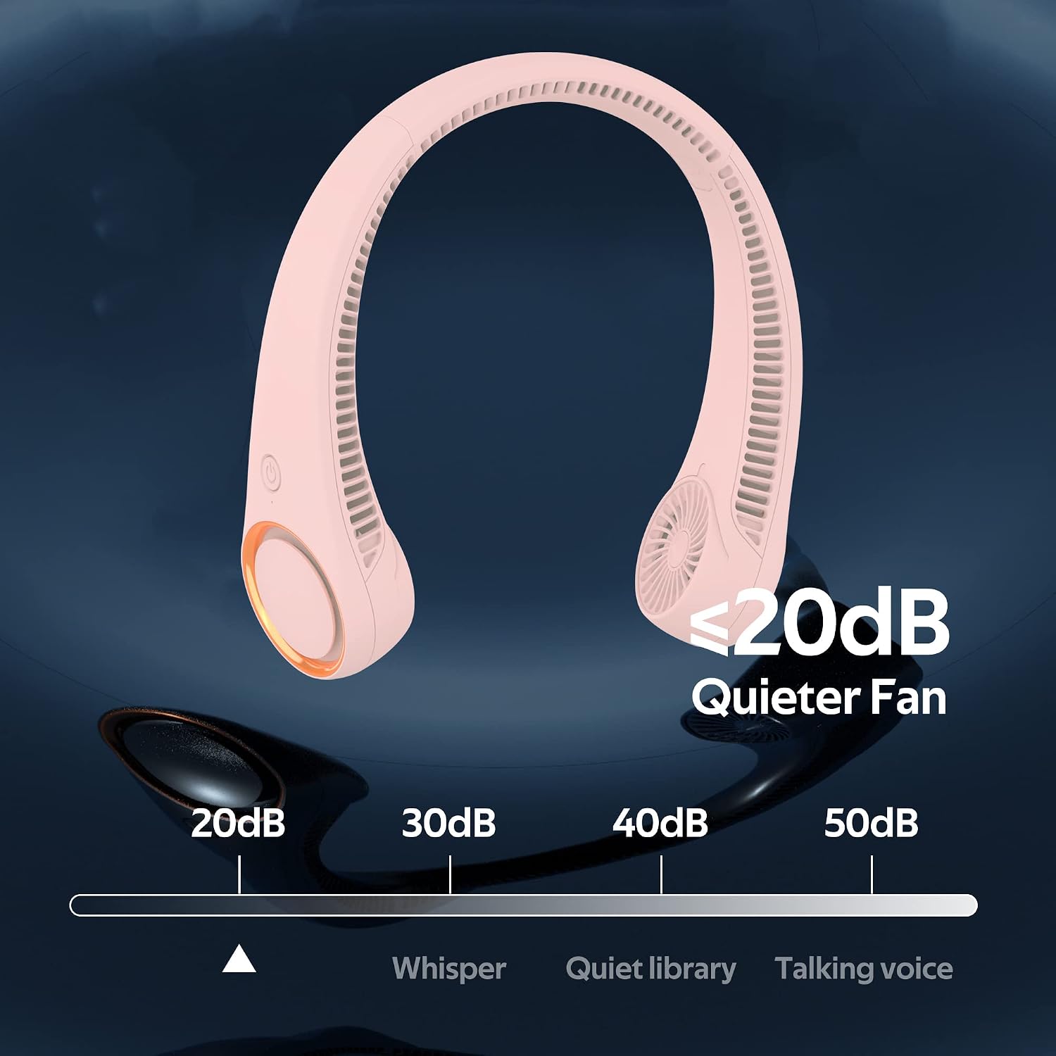 Thumbnail 4 de Portable Neck Fan 360° Bladeless with 4000mAh USB Battery