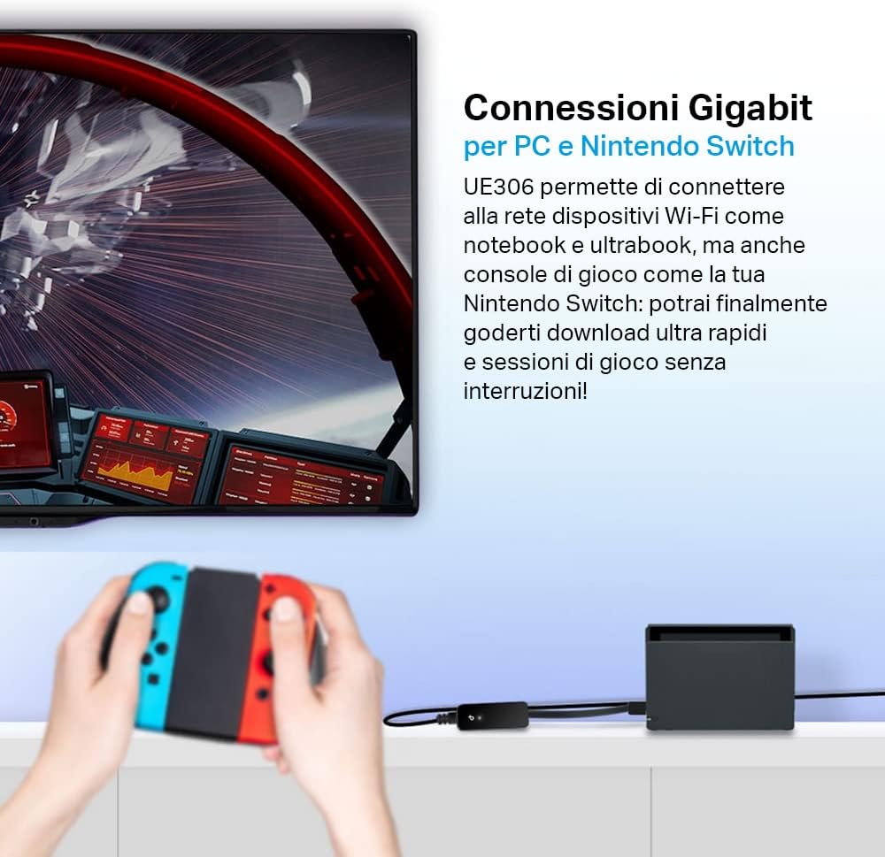 Thumbnail 4 de TP-Link UE306 Adattatore USB 3.0 a Ethernet Gigabit 📡