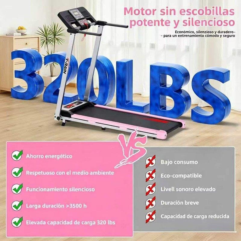 Thumbnail 3 de Tenboom Hf1114, cinta de correr plegable con inclinación del 14% y Bluetooth