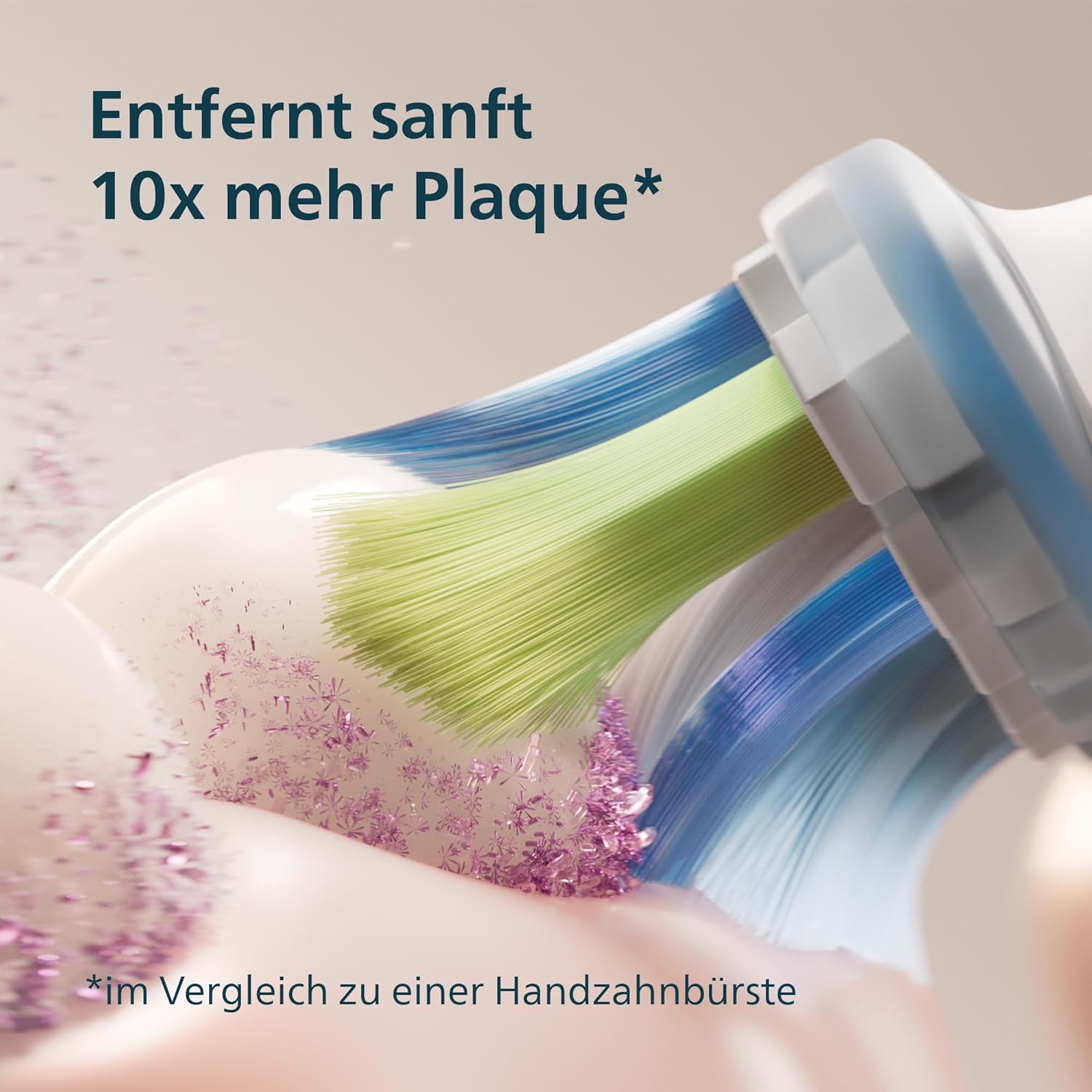Thumbnail 3 de Philips Sonicare DiamondClean 9000 elektrische Zahnbürste Sonderedition (HX9911/79) – pink, mit 4x C3 Premium Plaque Defense