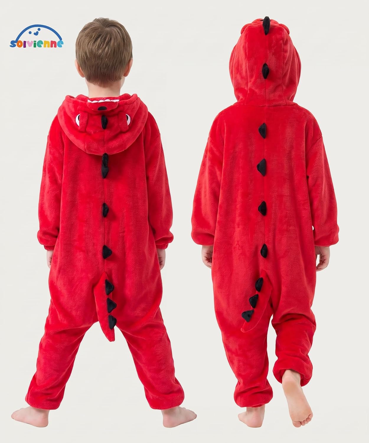 Detalle 2 de Solvienne Kids' Plush Onesie Costume