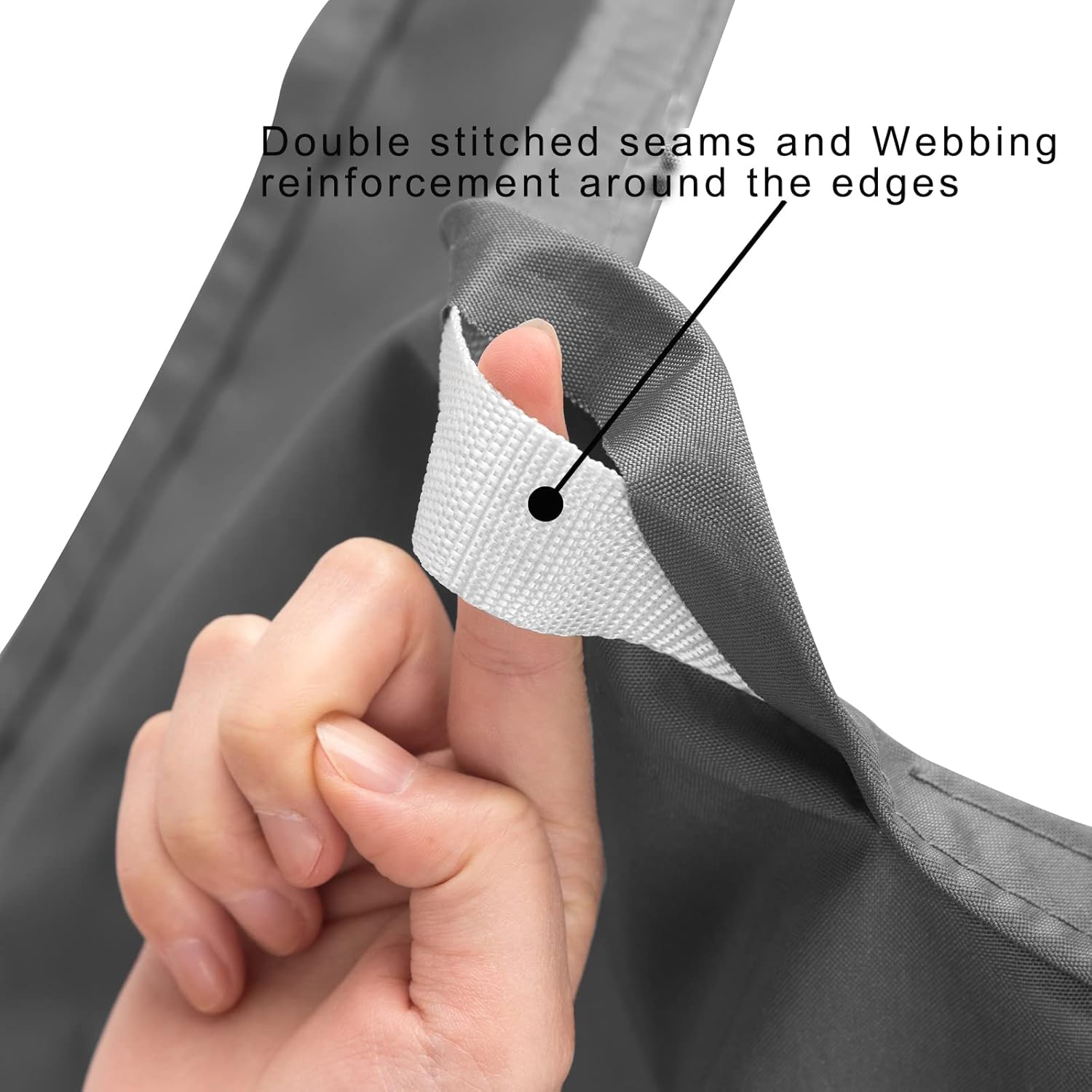 Thumbnail 6 de WOLTU Toldo Vela Triangular Impermeable ☀️ Protección UV para Jardín