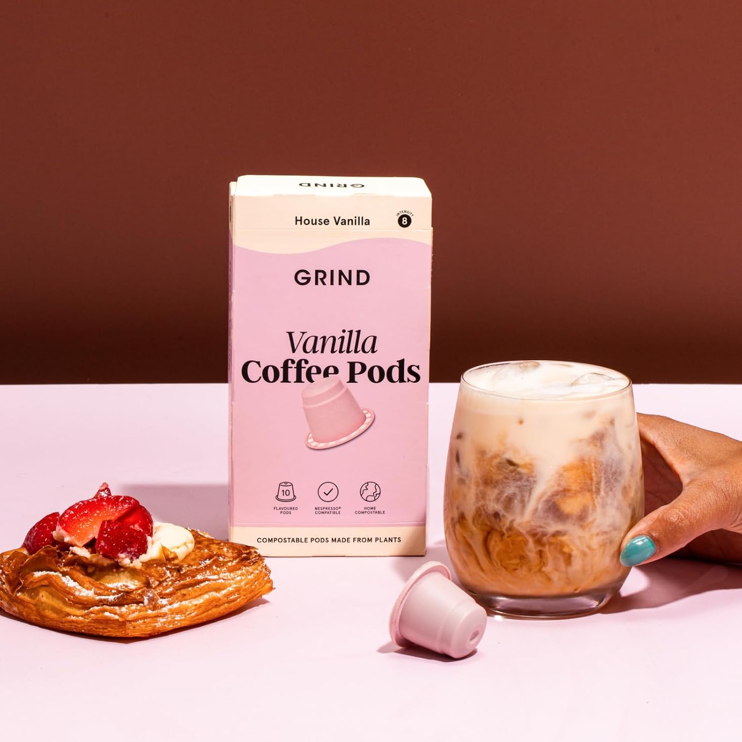 Detalle 2 de Grind Flavoured Coffee Pod Collection 60 Pack