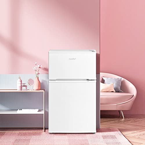 Thumbnail 5 de COMFEE' 87L Under Counter Fridge Freezer, Reversible Door, RCT87WH2(E)