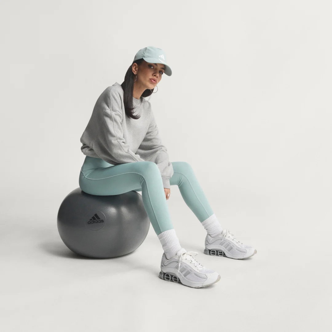 Thumbnail 2 de Mallas largas Hyperglam de Adidas – confort y estilo en verde