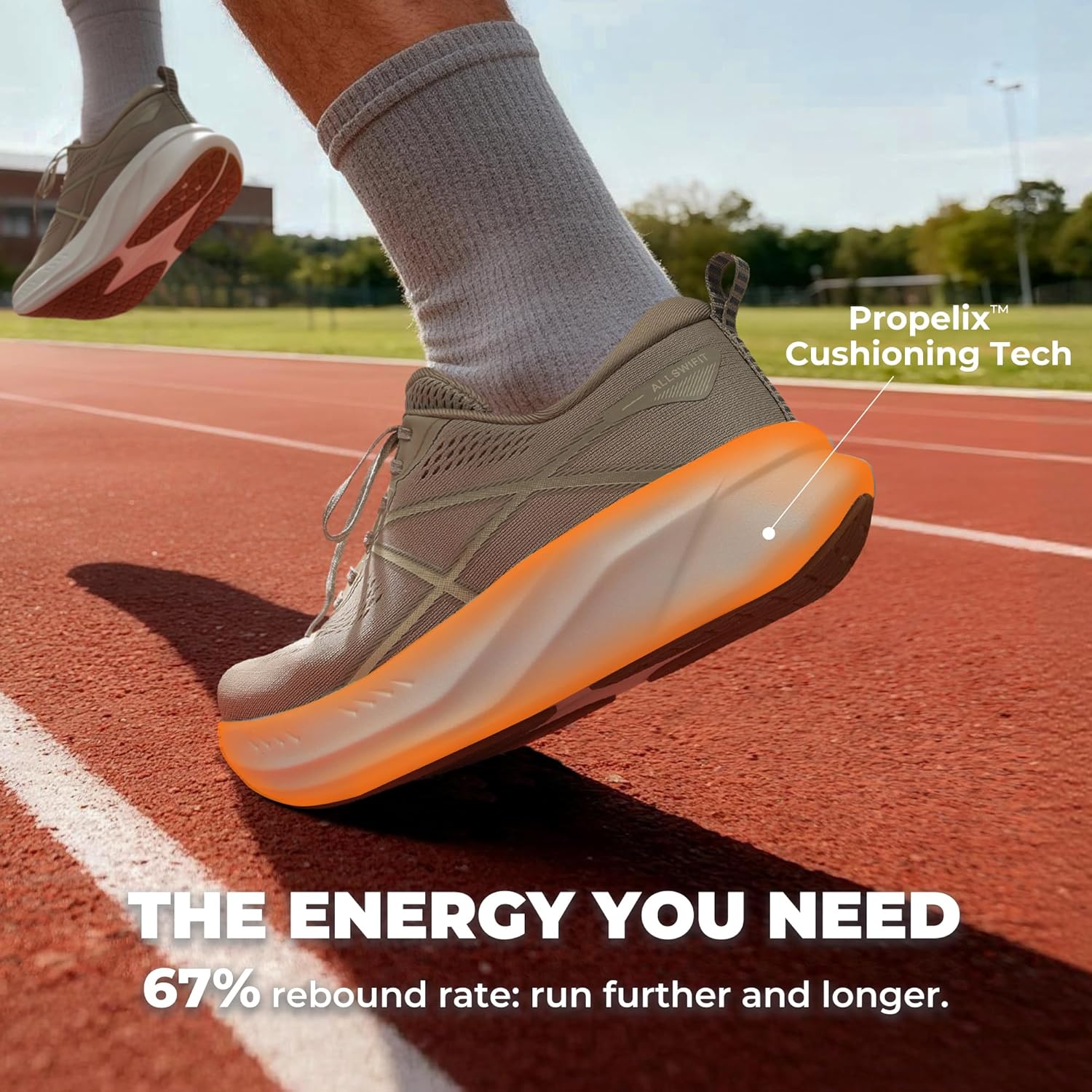 Thumbnail 4 de ALLSWIFIT Men's Running Shoes 10 oz