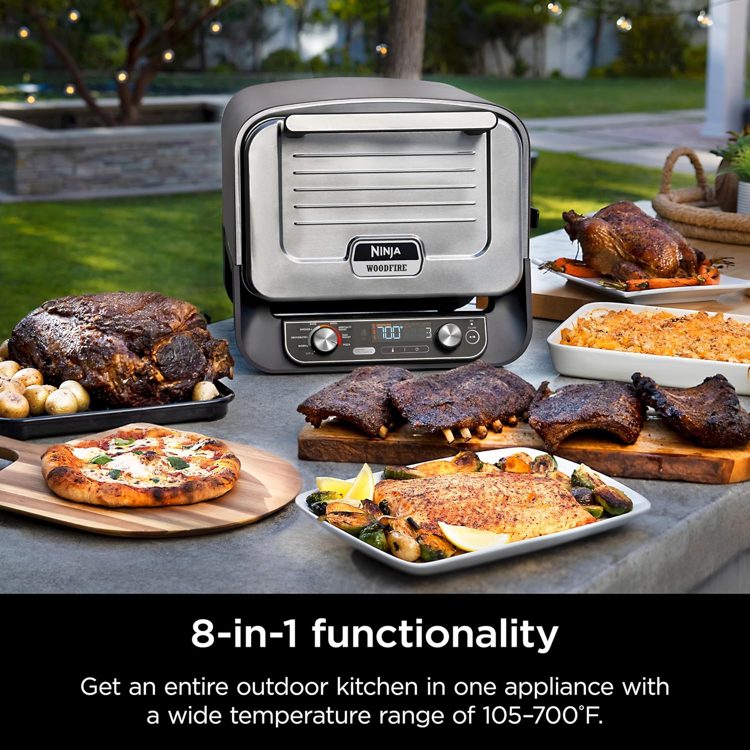 Detalle 2 de Ninja outdoor oven 8-in-1