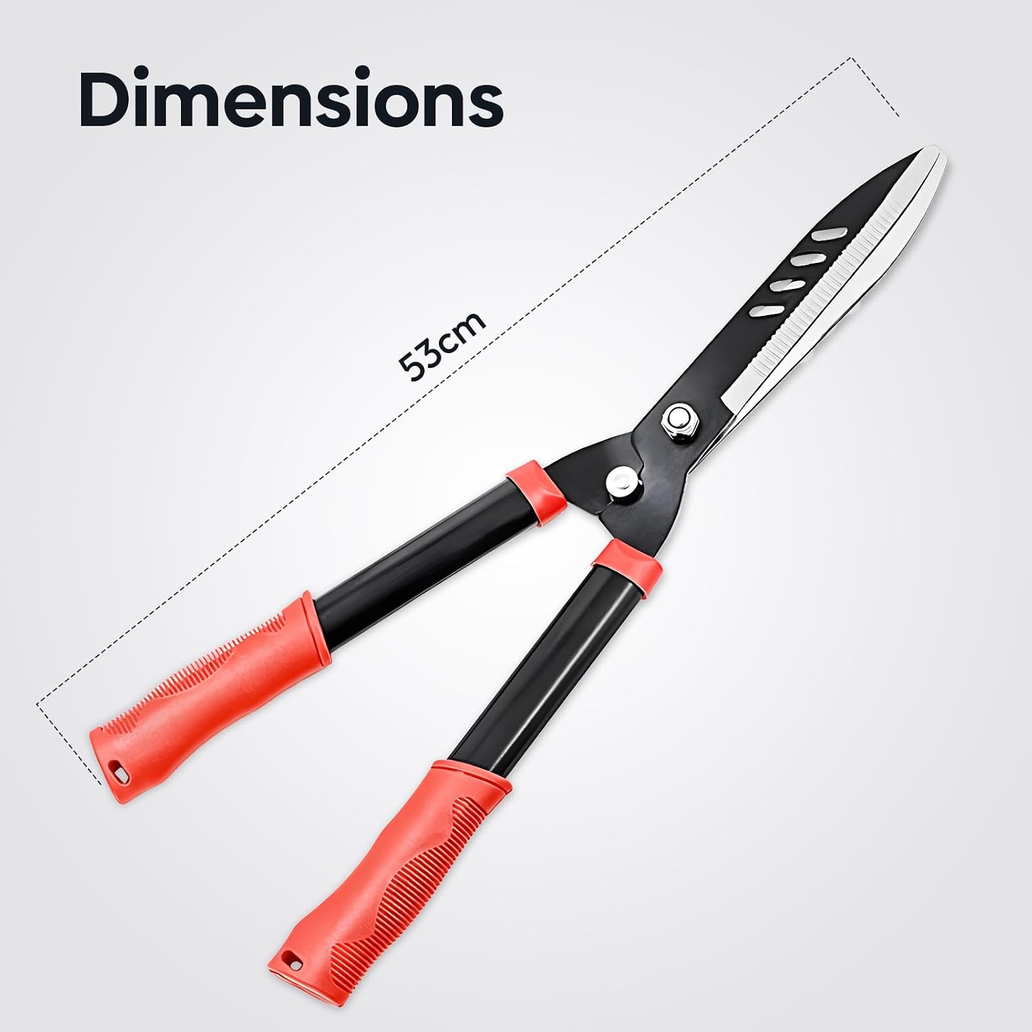 Detalle 2 de 10” Carbon steel hedge shears