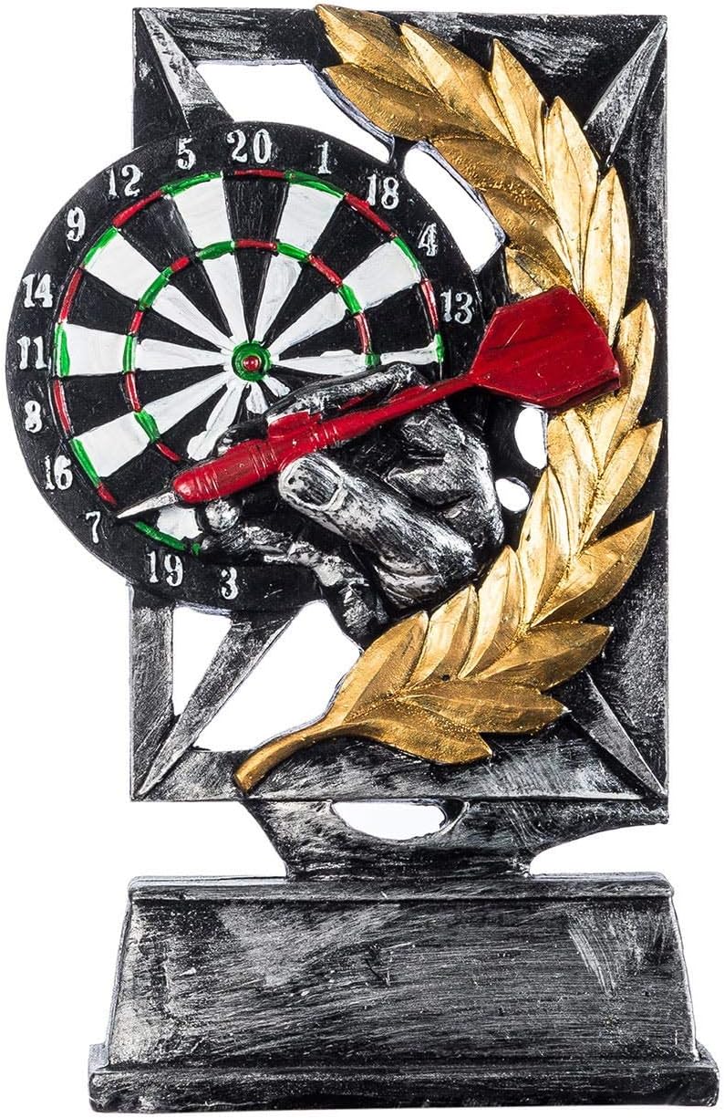 Thumbnail 4 de GOODS+GADGETS Coupe vainqueur – Trophée en résine peint à la main, 18 cm