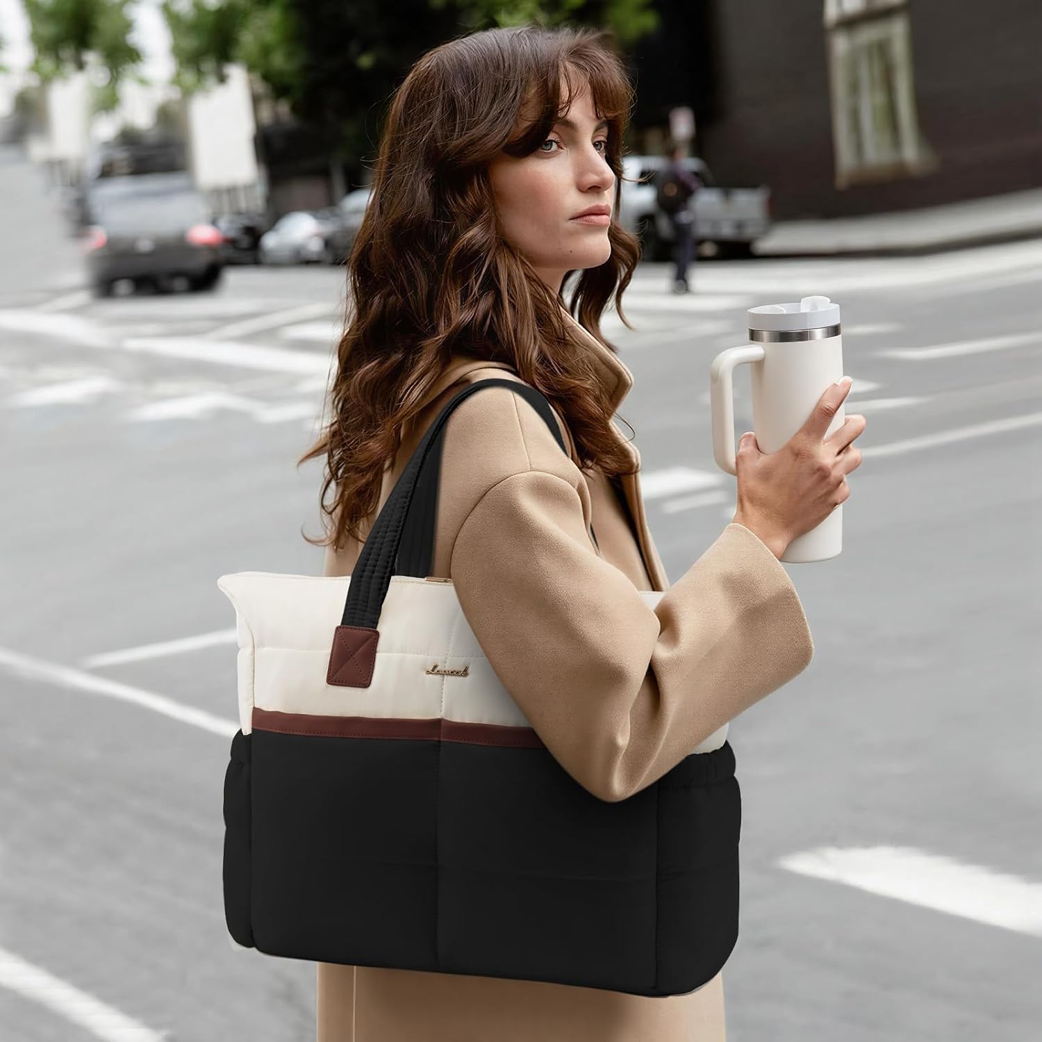 Detalle 2 de LOVEVOOK Shopper Laptoptasche für 15,6 Zoll