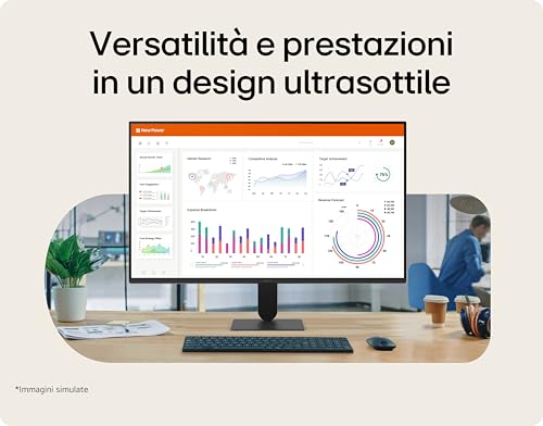Detalle de LG 27U411B: Monitor da 27" IPS Full HD 144Hz con HDR10, FreeSync Premium e design borderless