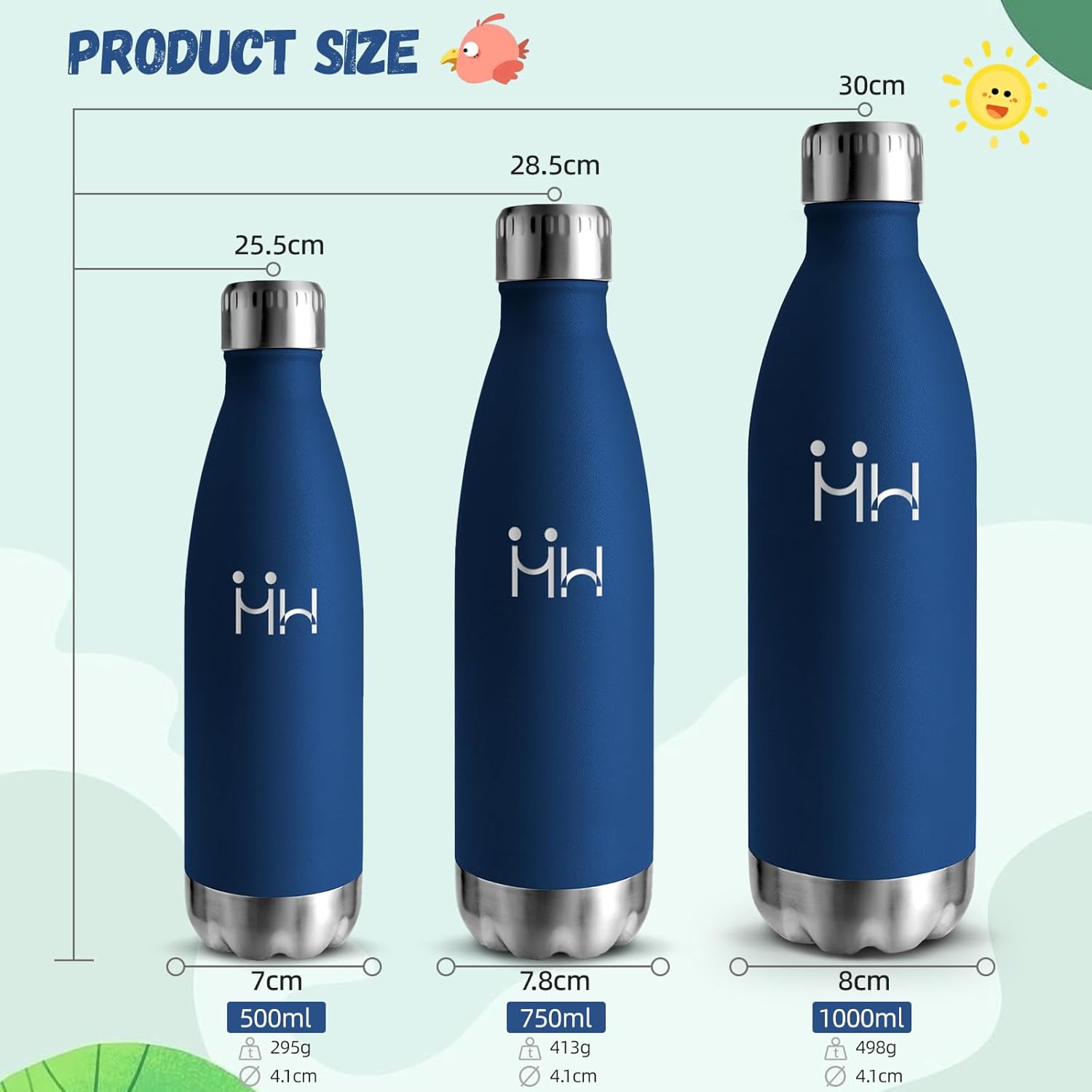 Thumbnail 4 de HoneyHolly Botella Térmica 500ML 🥤 Mantiene caliente y fría