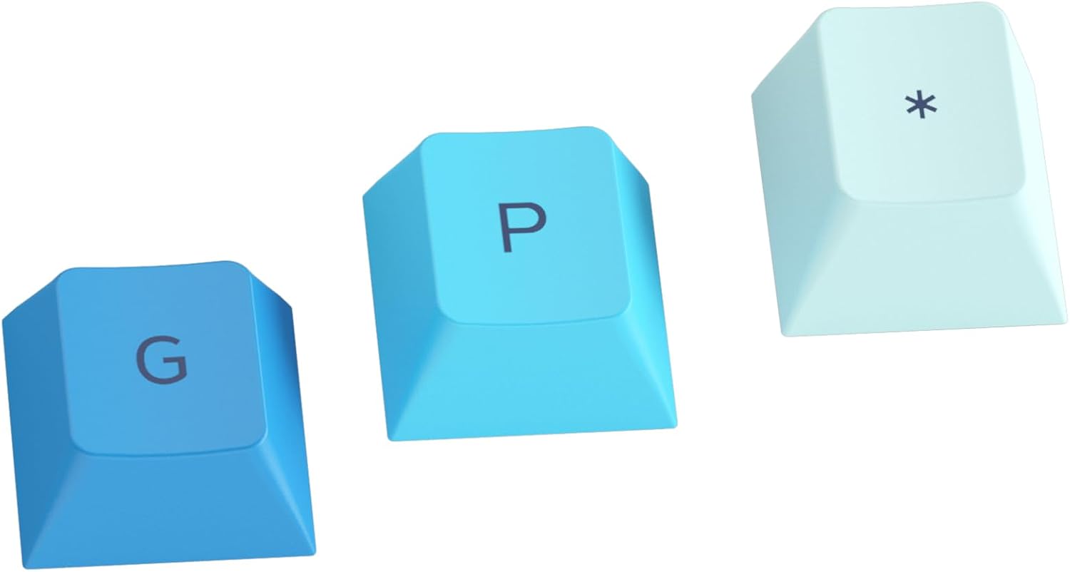Detalle 2 de Glorious GPBT 115 Capuchons de touches Cherry profile – PBT épais, disposition Allemande QWERTZ