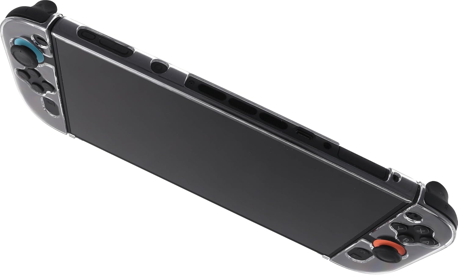 Detalle 2 de 不二貿易 18733 Switch 2用クリアハードケース ドック対応・スタンド使用可能