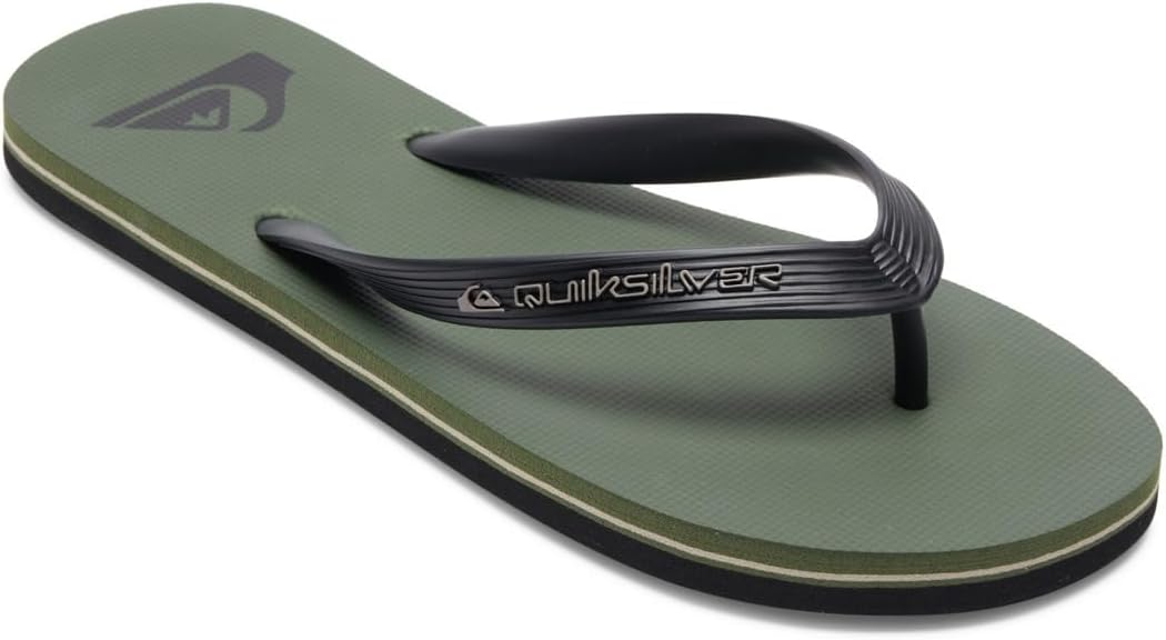 Detalle de Quiksilver Homme Molokai Sandale – Green 1, 44 EU