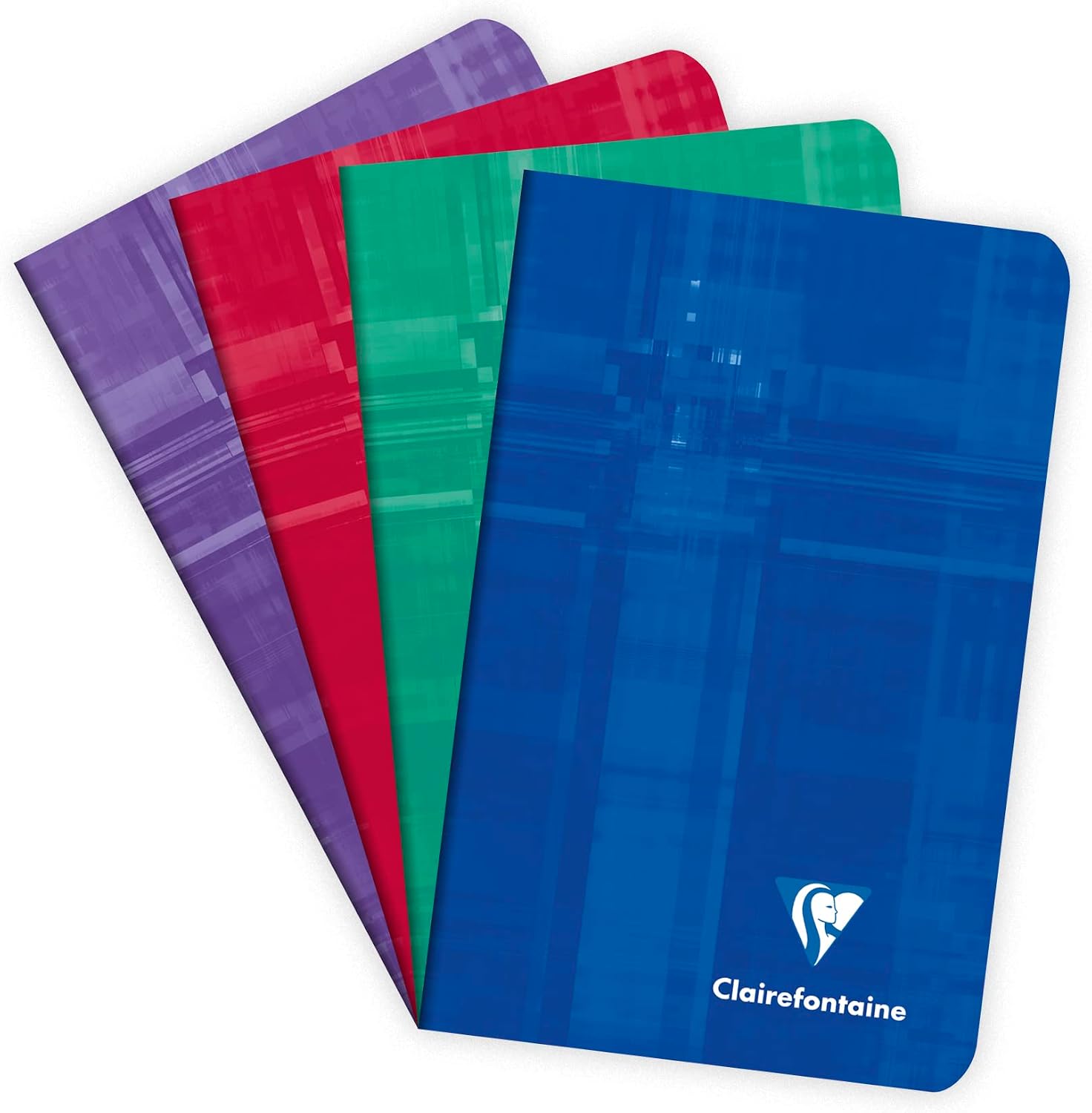 Detalle de Clairefontaine 3642C – Lot de 10 Carnets Agrafés A6 96 Pages, Papier 90 g/m²