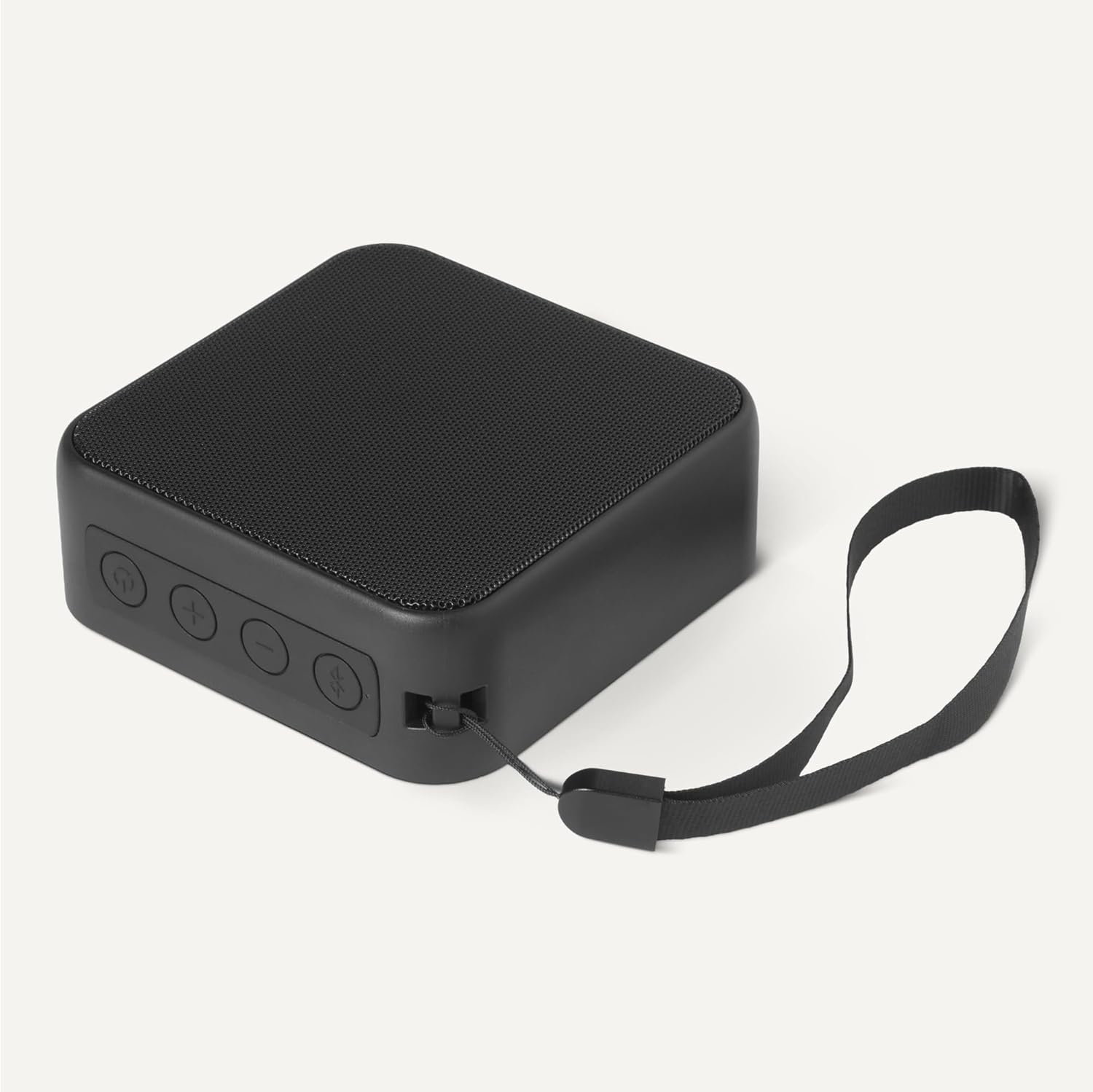 Detalle 2 de Amazon Basics Haut-Parleur Portable Bluetooth 5.3 – Étanche, 6 h d’autonomie, Basses Améliorées, Noir