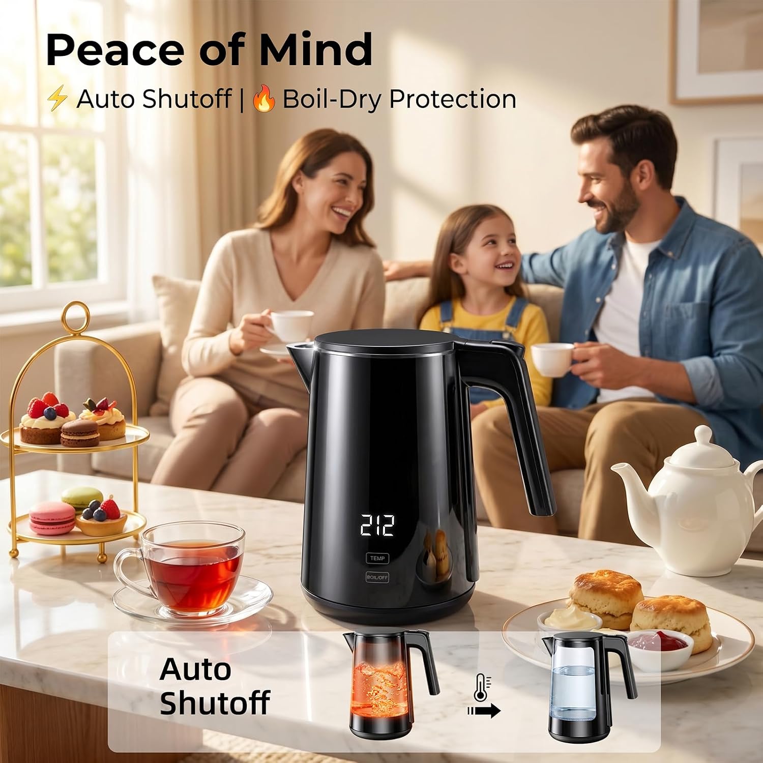 Detalle de Electric Kettle 1.0L