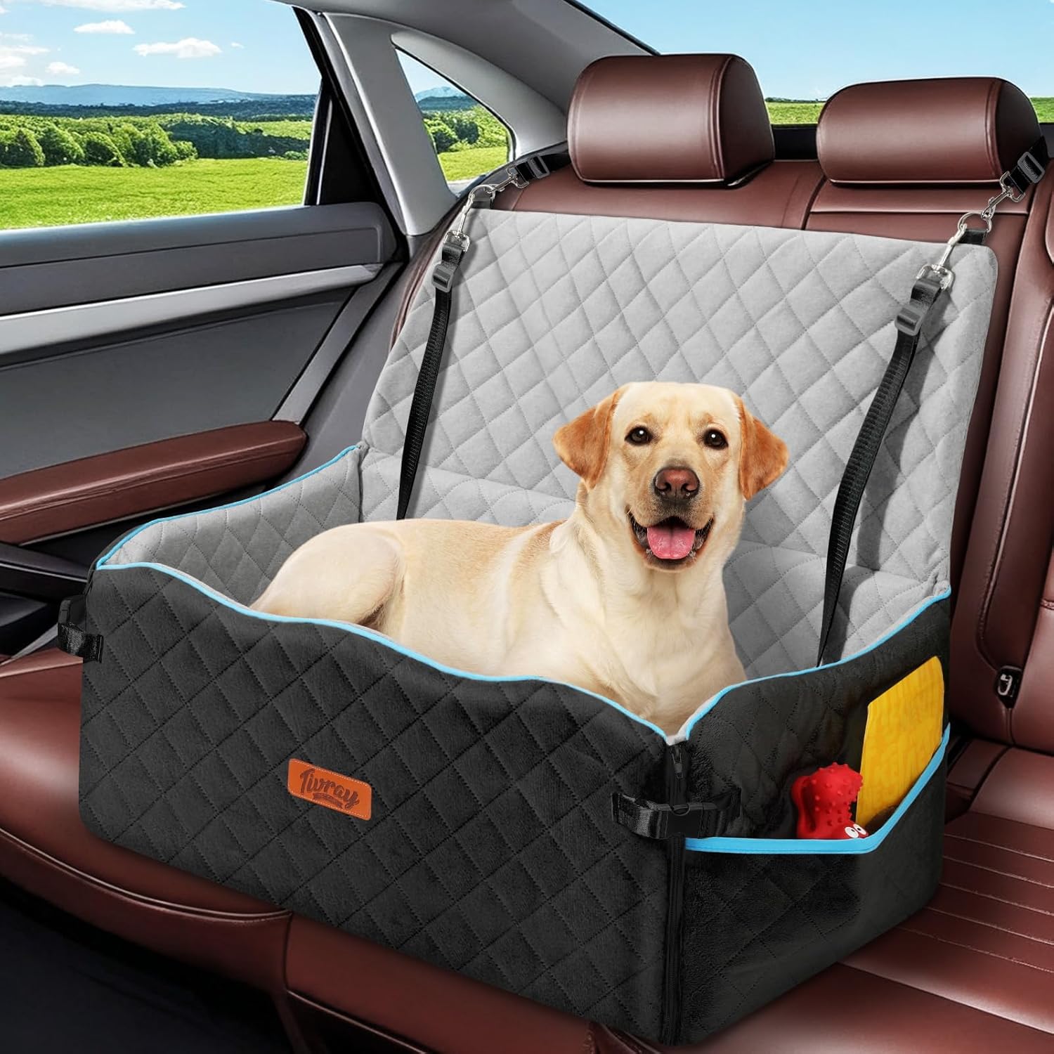 Detalle de Tivray Large Dog Car Seat 60 lb