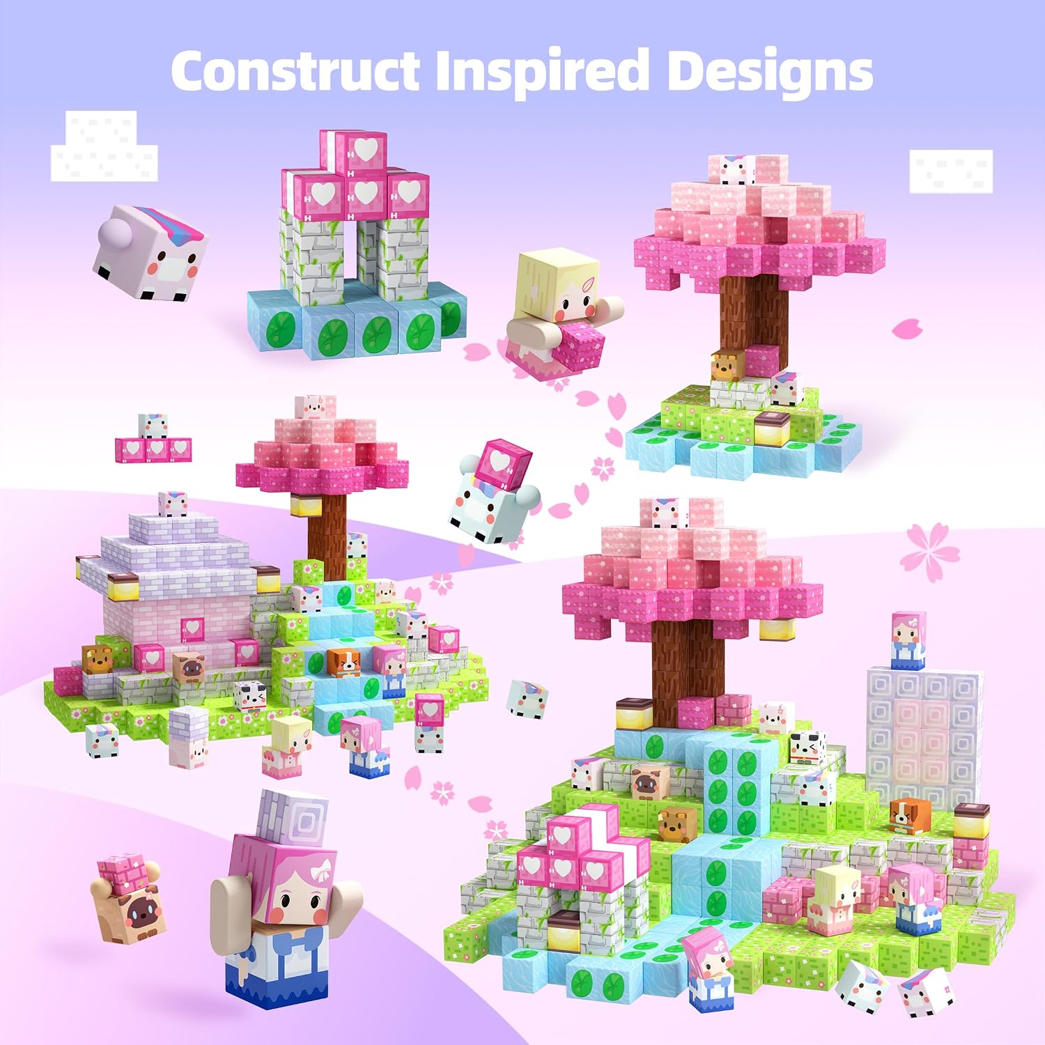 Thumbnail 1 de GobiDex Magnetic Building Blocks, 48 Pieces