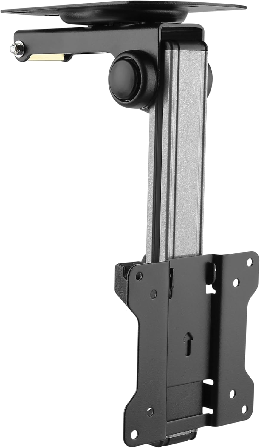 Detalle de RICOO D0111 – składany uchwyt sufitowy do TV i monitora, VESA 100 × 100 mm