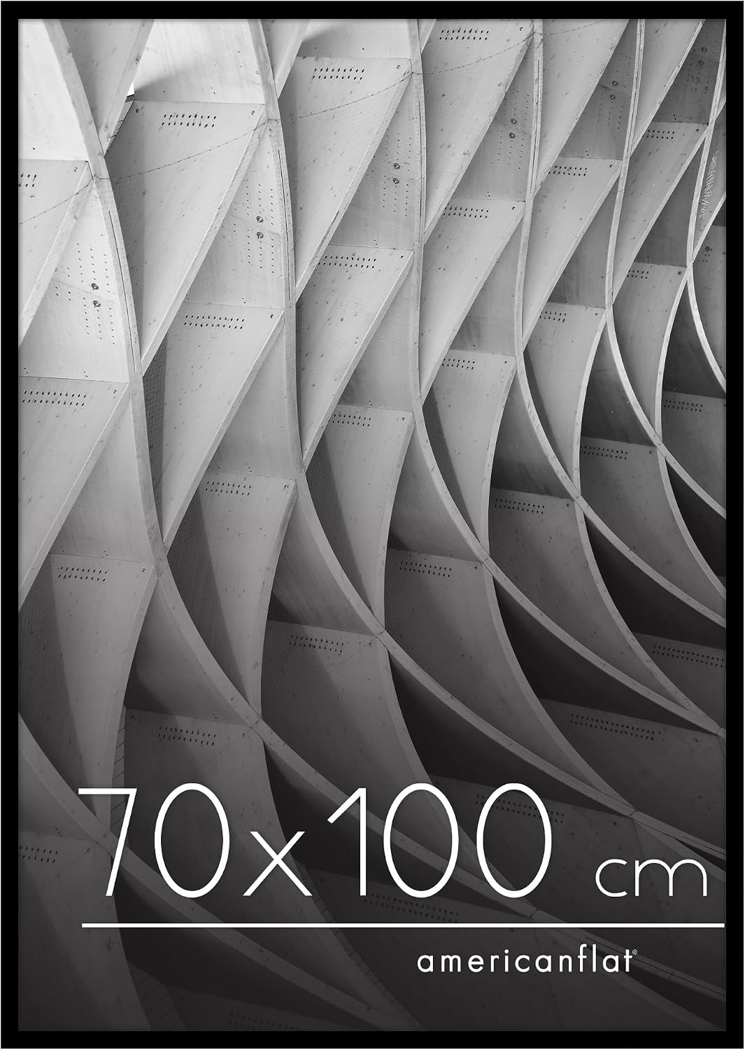 Detalle de Americanflat Cadre 70x100 Noir