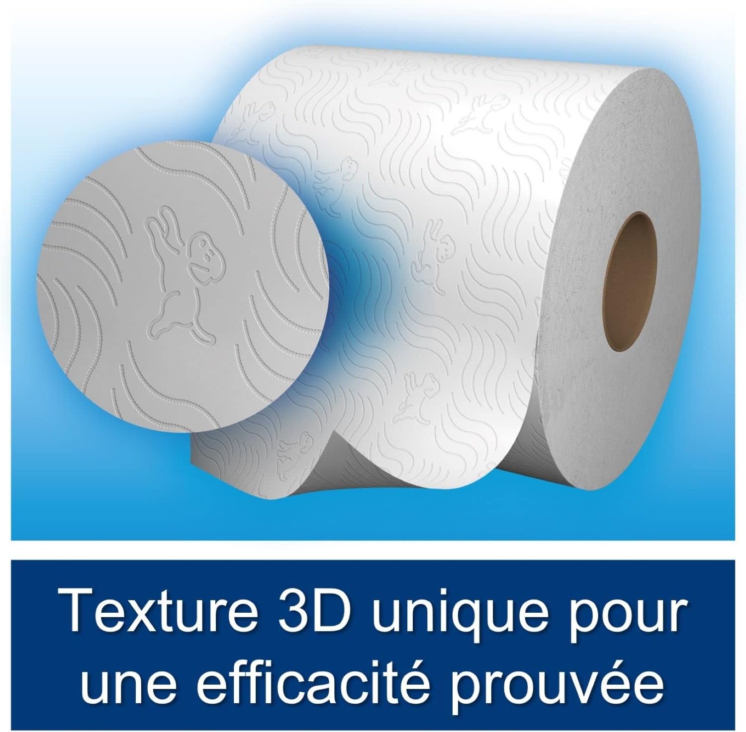 Thumbnail 1 de SCOTTEX Classic Décor – Papier toilette 2 plis, 24 rouleaux – douceur et résistance, 3 en 1