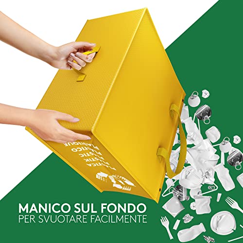 Thumbnail 5 de PTMS® Borse Raccolta Differenziata - 3 Bidoni per Carta, Plastica e Vetro