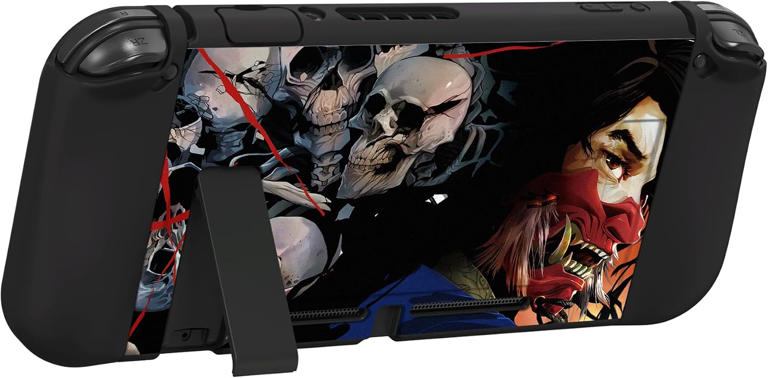 Thumbnail 6 de PlayVital ZealProtect Soft Protective Case for Nintendo Switch – Ghost of Samurai Edition