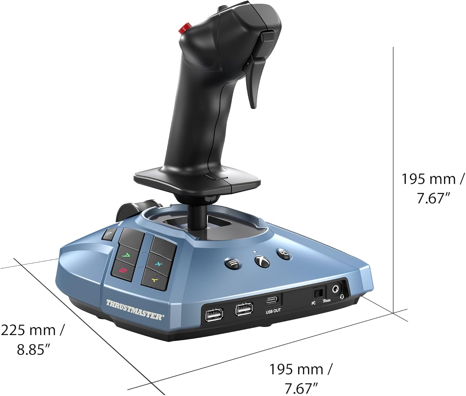 Thumbnail 6 de Thrustmaster TCA Sidestick X Airbus Edition (licenza ufficiale) per Xbox Series X|S e Windows