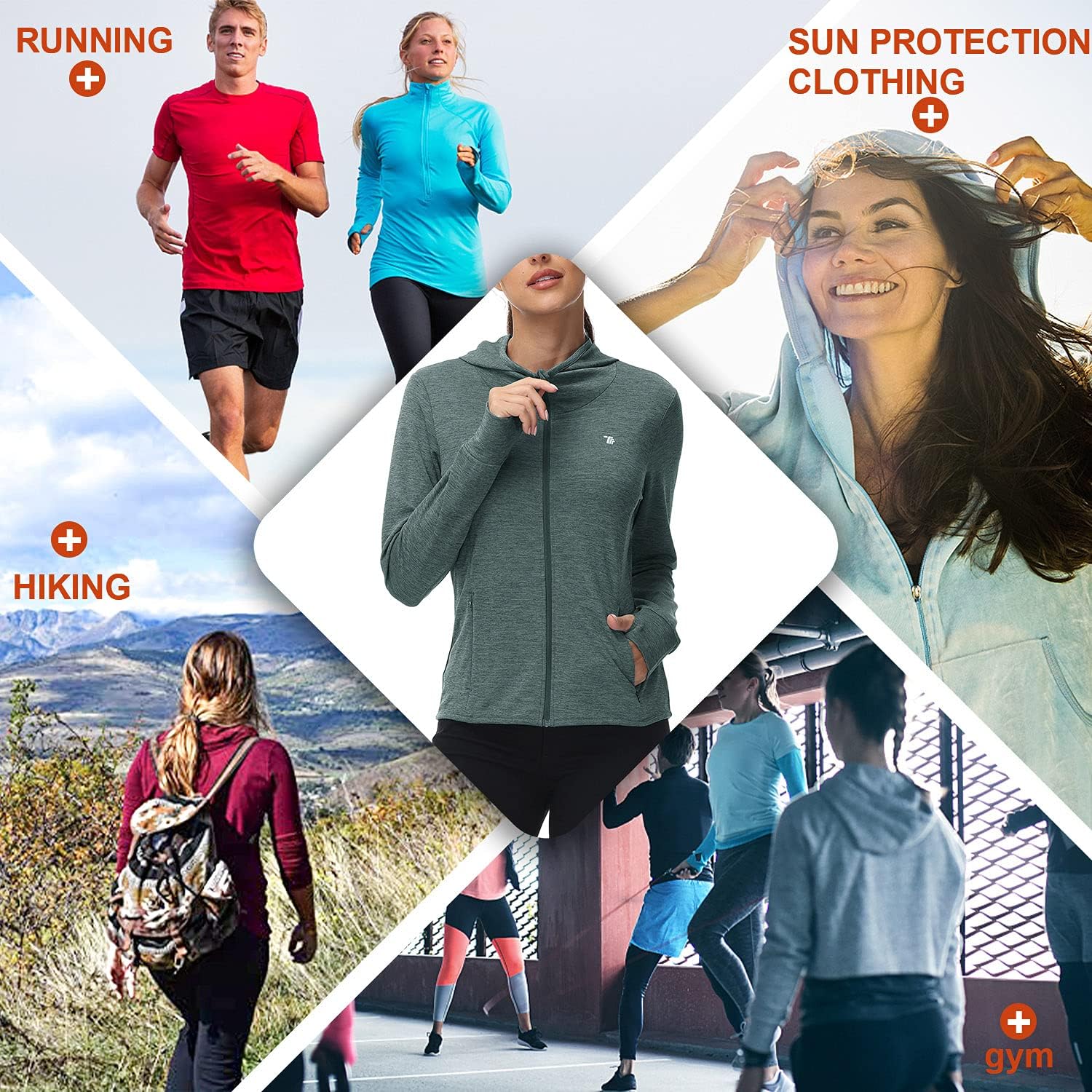Thumbnail 6 de donhobo Running Jacket with Thumb Hole
